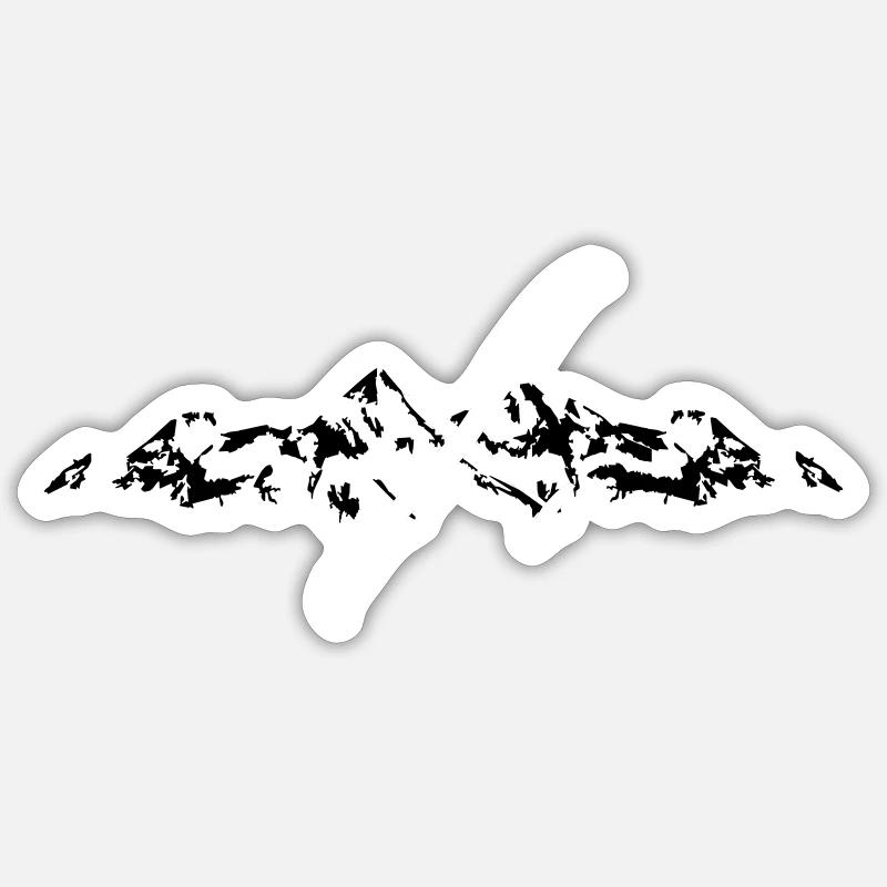 Glider Gliding Glider Glider Pilot Pilot - Sticker size S (10 x 10 cm) - white matte