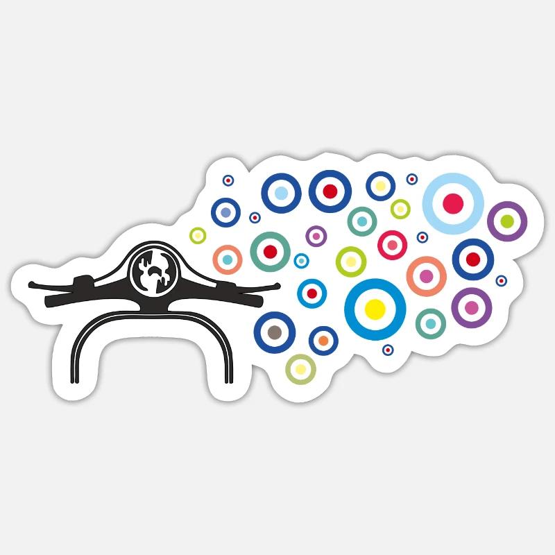Sticker Größe S (10 x 10 cm) - 