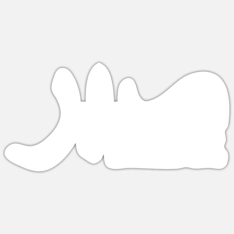 Sabr صبر - Sticker size S (10 x 10 cm) - white matte