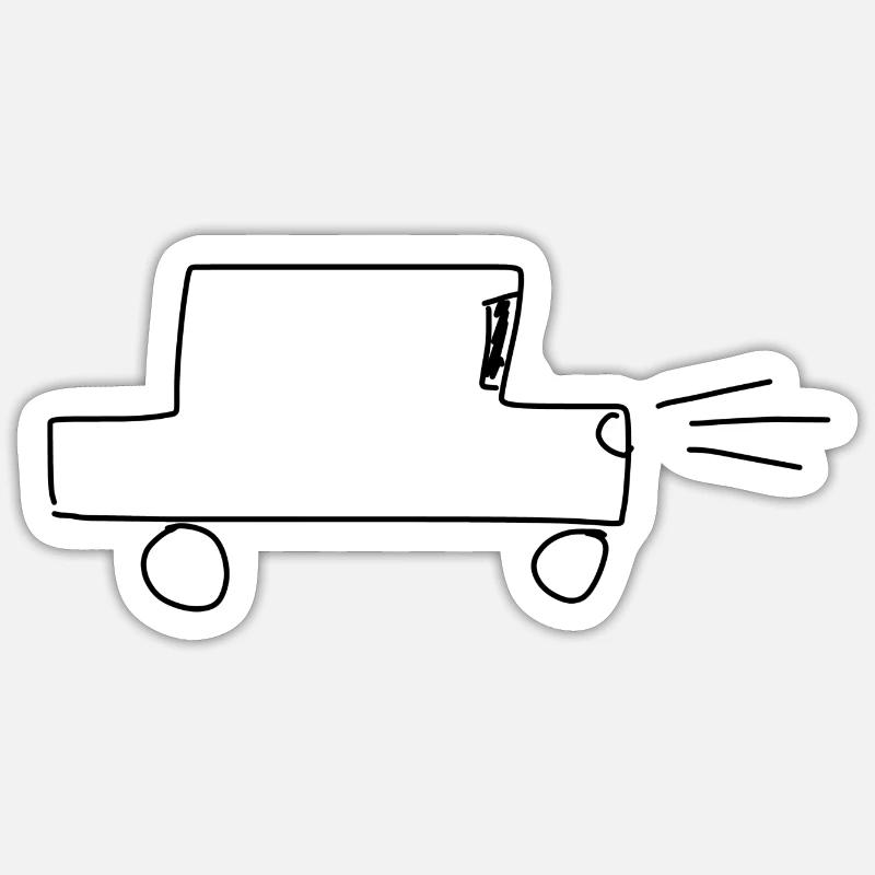 Sticker Größe S (10 x 10 cm) - 