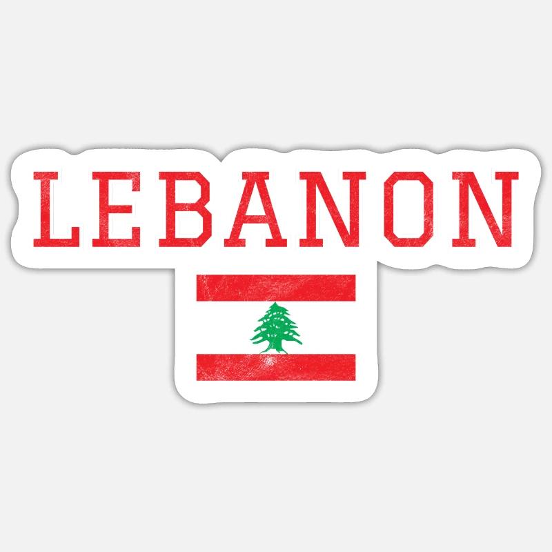 Liban Sticker taille S (10 x 10 cm)