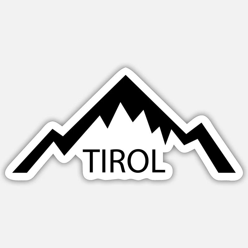 Tyrol Sticker size S (10 x 10 cm)