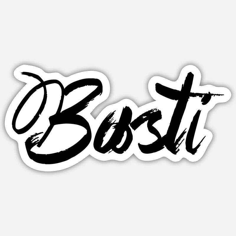 Basti Sticker Größe S (10 x 10 cm)