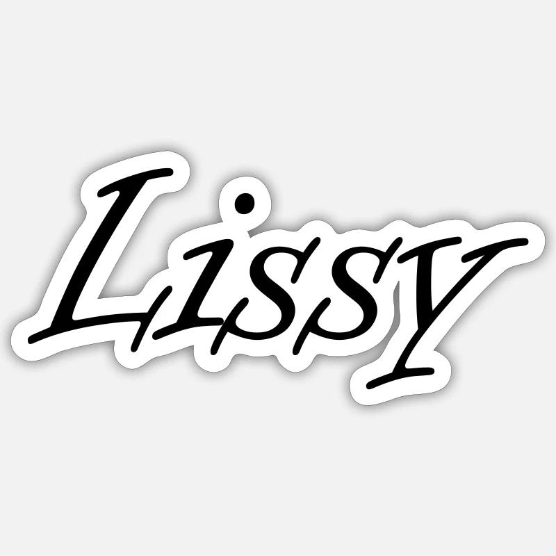 Lissy Sticker size S (10 x 10 cm)