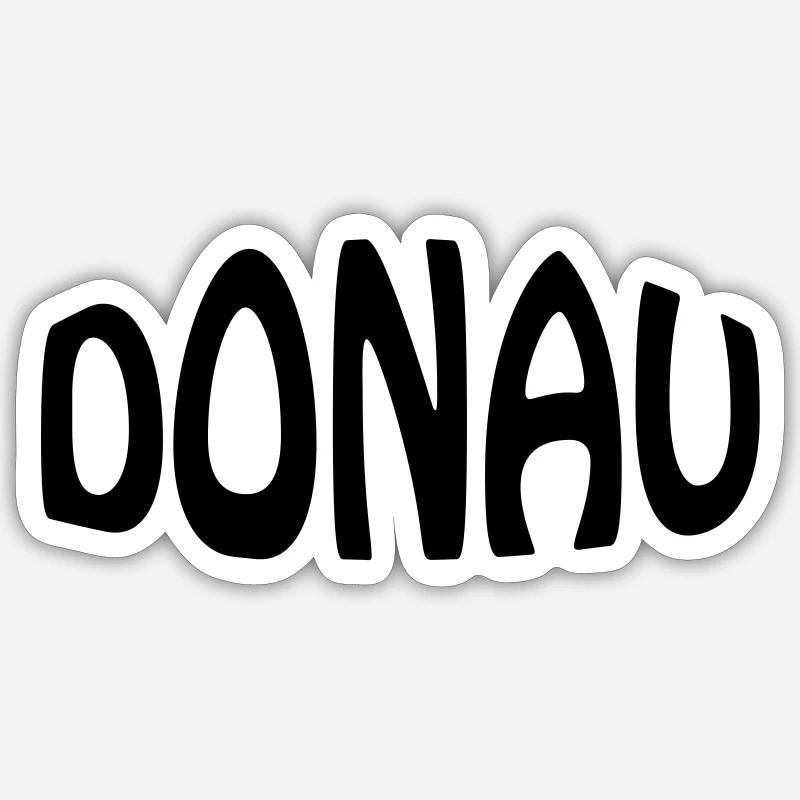 DANUBE Sticker taille S (10 x 10 cm)