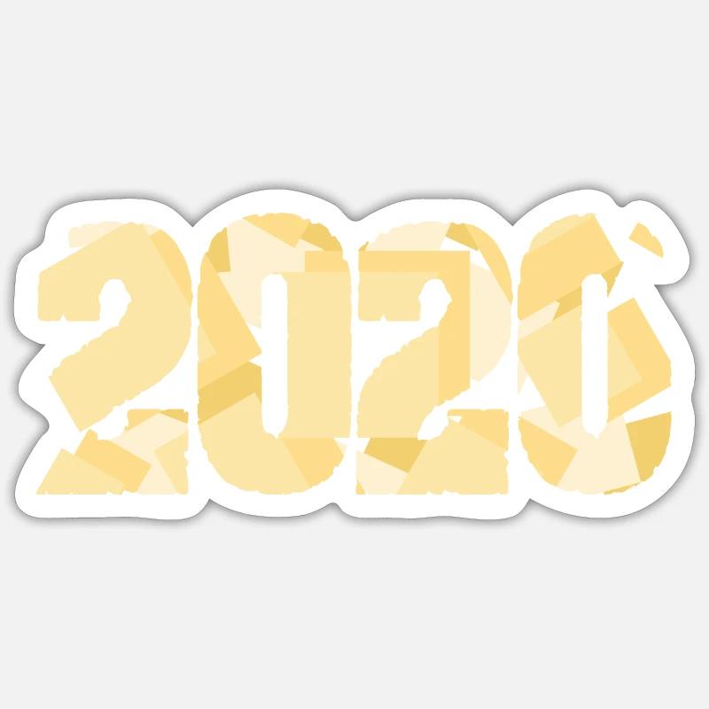 2020 Sticker Größe S (10 x 10 cm)