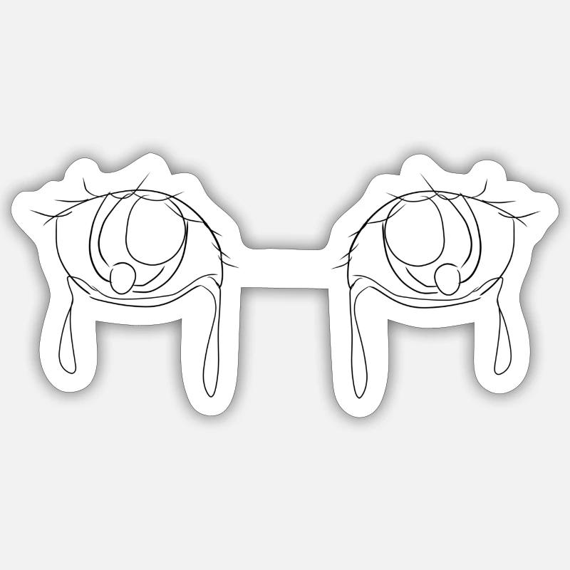 Sticker taille S (10 x 10 cm) - 