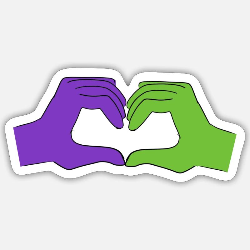 Sticker Größe S (10 x 10 cm) - 