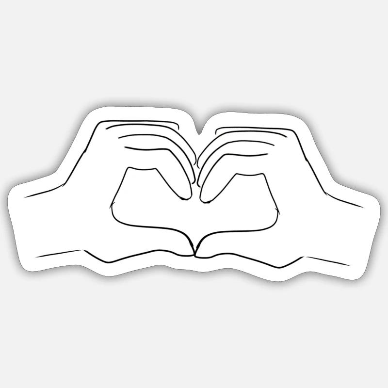 Sticker Größe S (10 x 10 cm) - 