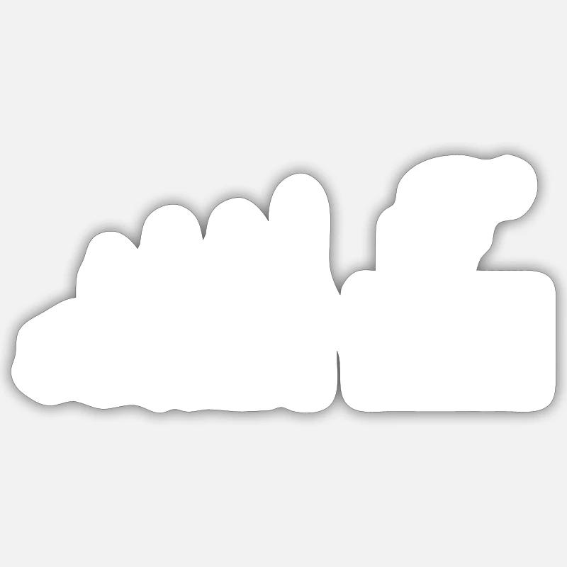 Sticker Größe S (10 x 10 cm) - 