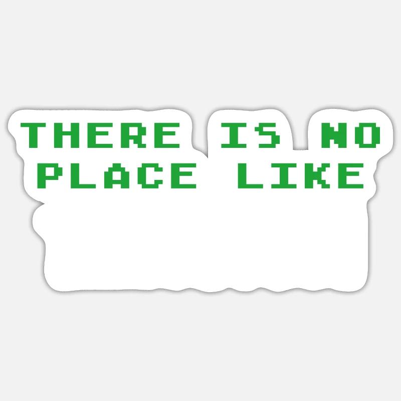 Programmeur Geek Programmeur Programmeur Informatique Codeur L - Sticker taille S (10 x 10 cm) - blanc mat
