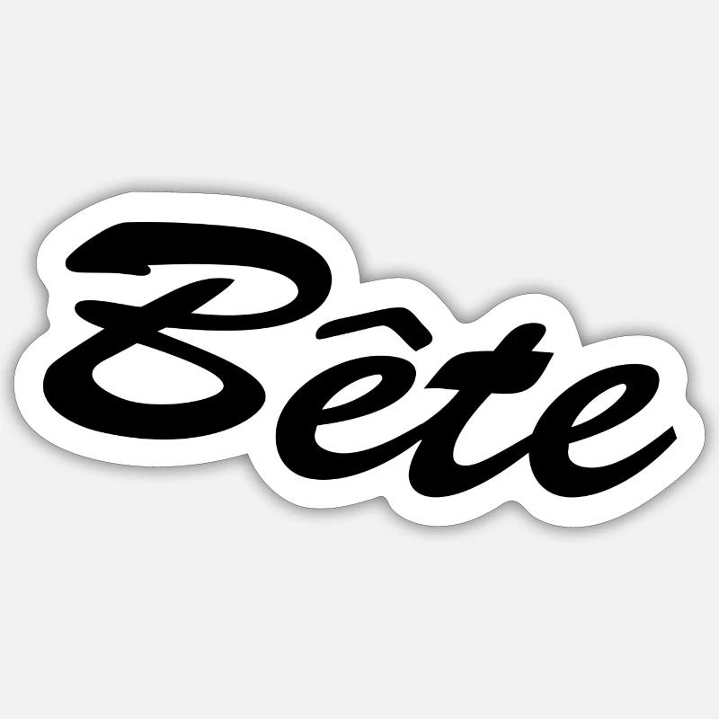 Beet Sticker size S (10 x 10 cm)