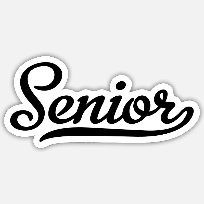 Supérieur - Sticker taille S (10 x 10 cm) - blanc mat