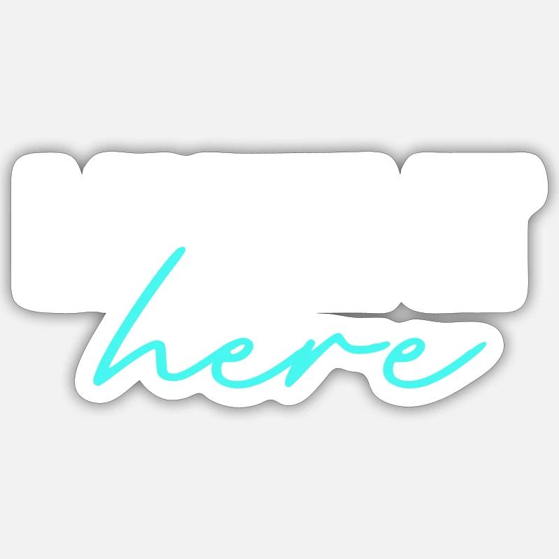 Sticker size S (10 x 10 cm) - 