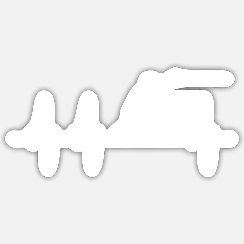 Sticker Größe S (10 x 10 cm) - 