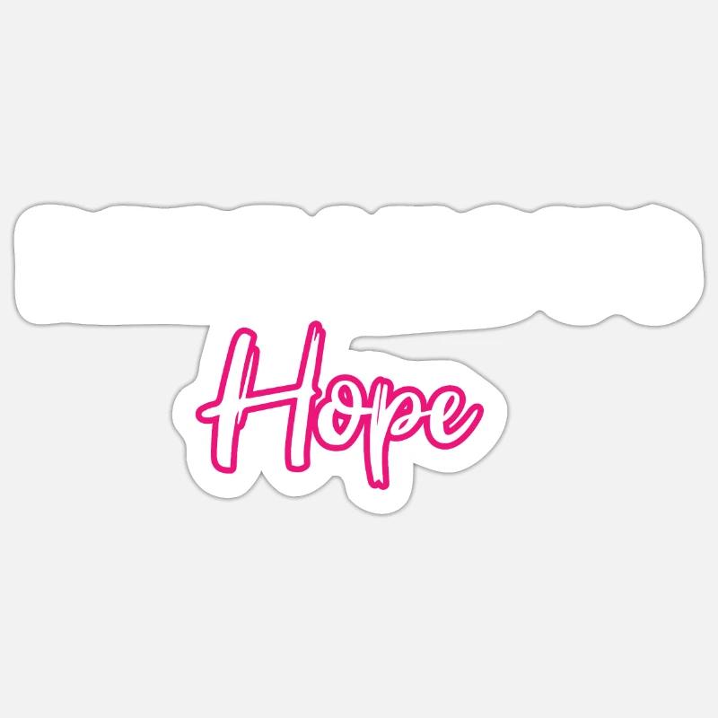 rebellious hope Sticker size S (10 x 10 cm)