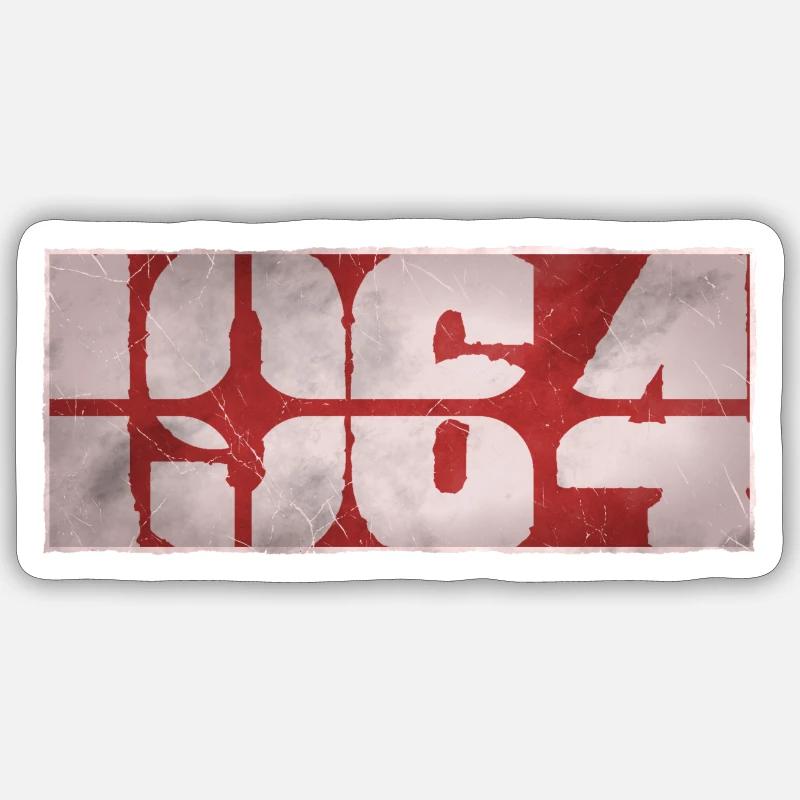 Sticker size S (10 x 10 cm) - 