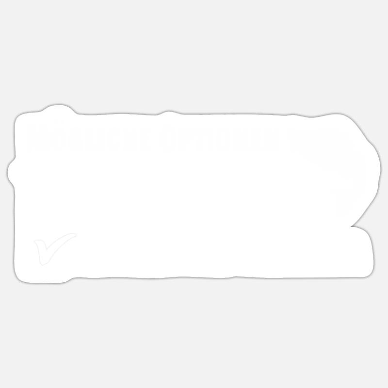 Angeln mit barbara oder versagen Sticker Größe S (10 x 10 cm)