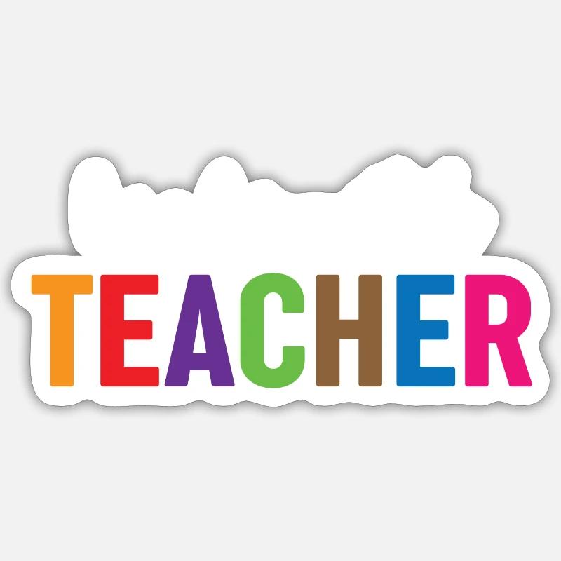 Kindergärtner Sticker Größe S (10 x 10 cm)