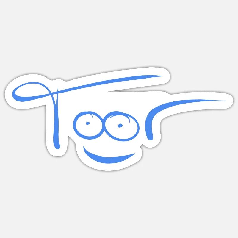 Sticker taille S (10 x 10 cm) - 