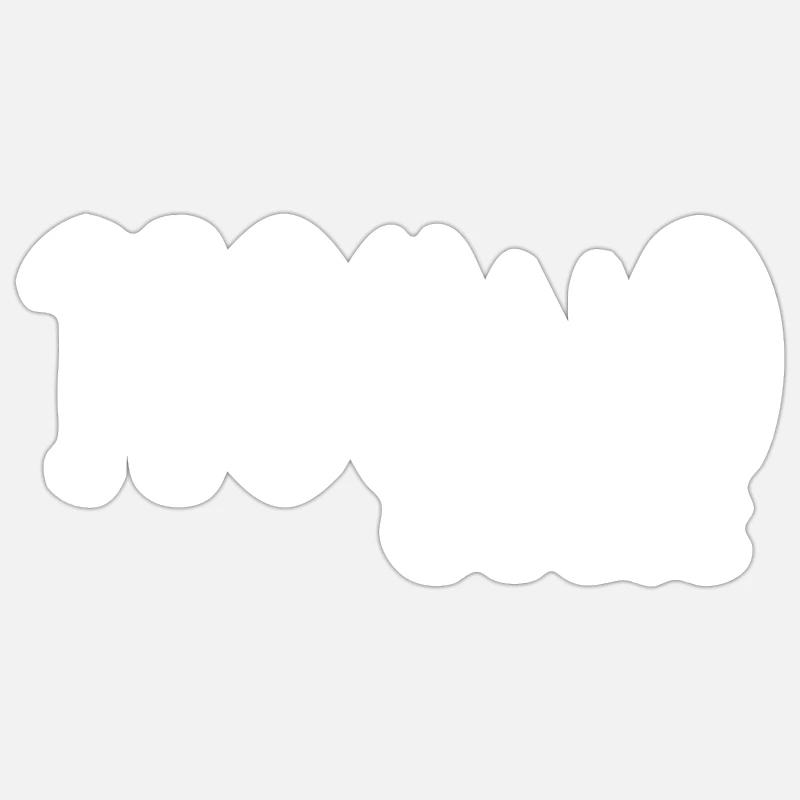 musique techno Sticker taille S (10 x 10 cm)