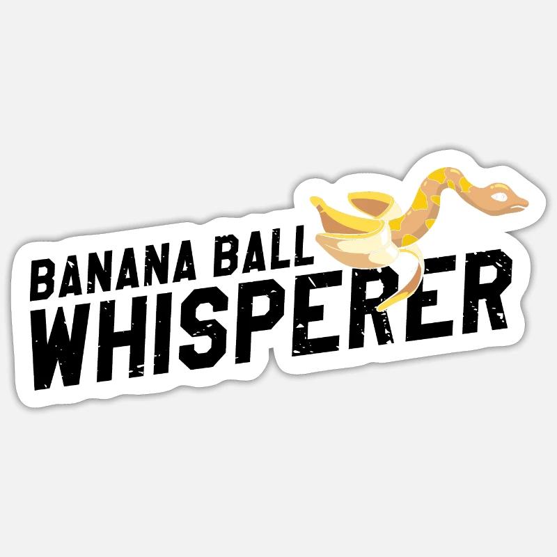 King python design pour les amateurs de serpents Sticker taille S (10 x 10 cm)