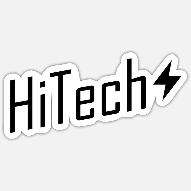 HiTech Bolt Sticker Größe S (10 x 10 cm)