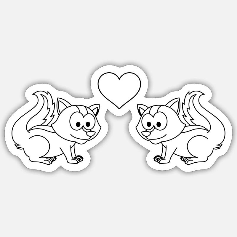 Sticker taille S (10 x 10 cm) - 