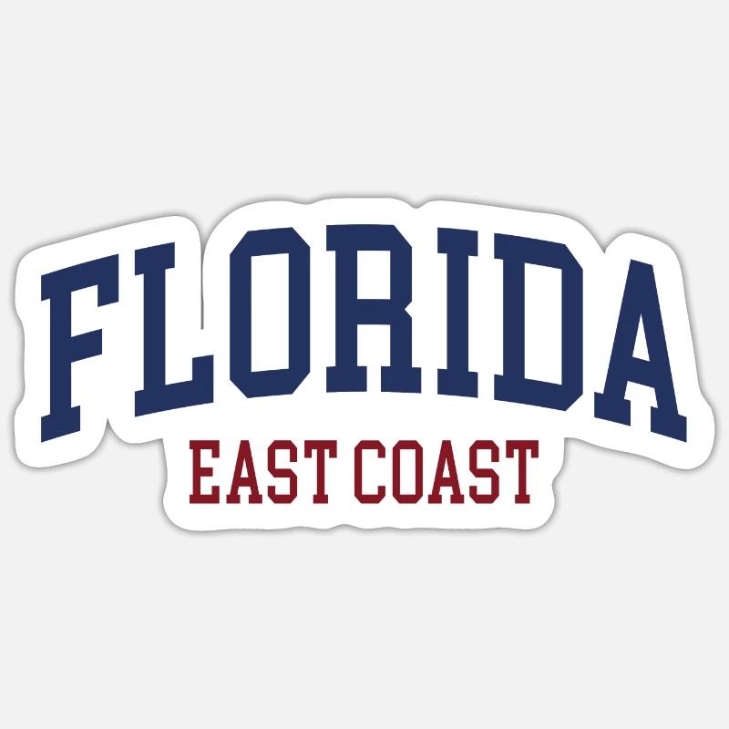 Florida Sticker size S (10 x 10 cm)