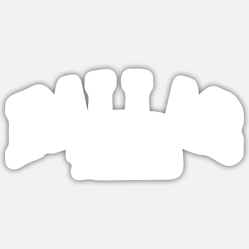 Sticker Größe S (10 x 10 cm) - 