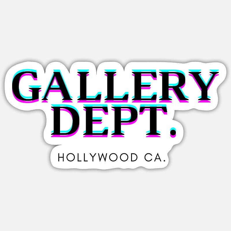 GALLERY DEPT Sticker taille S (10 x 10 cm)