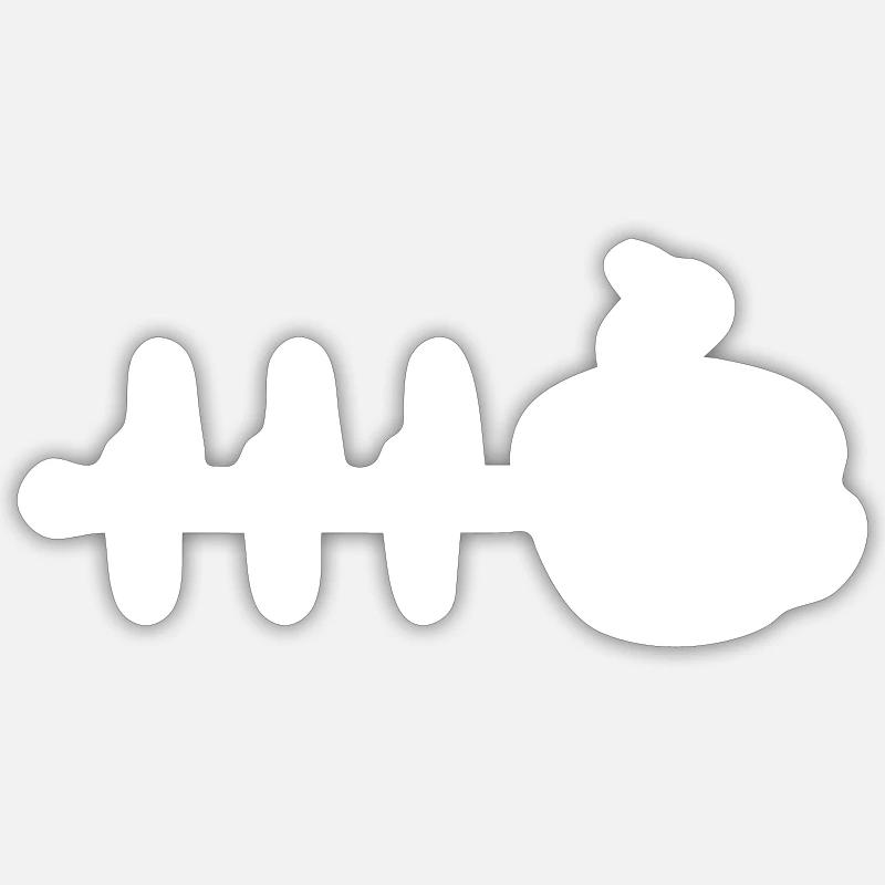 Sticker taille S (10 x 10 cm) - 