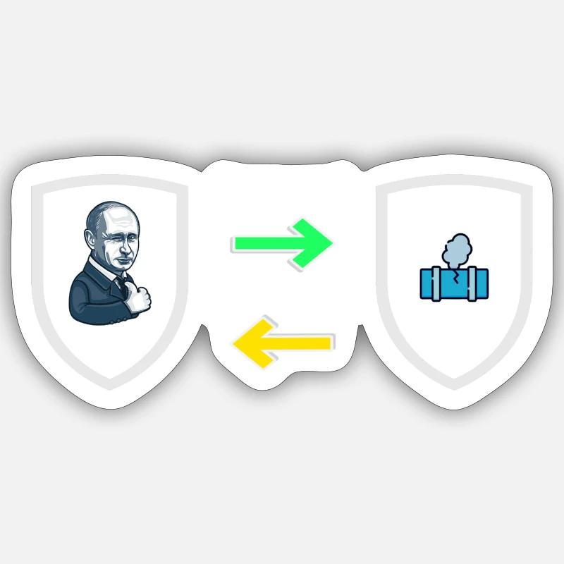 Sticker Größe S (10 x 10 cm) - 