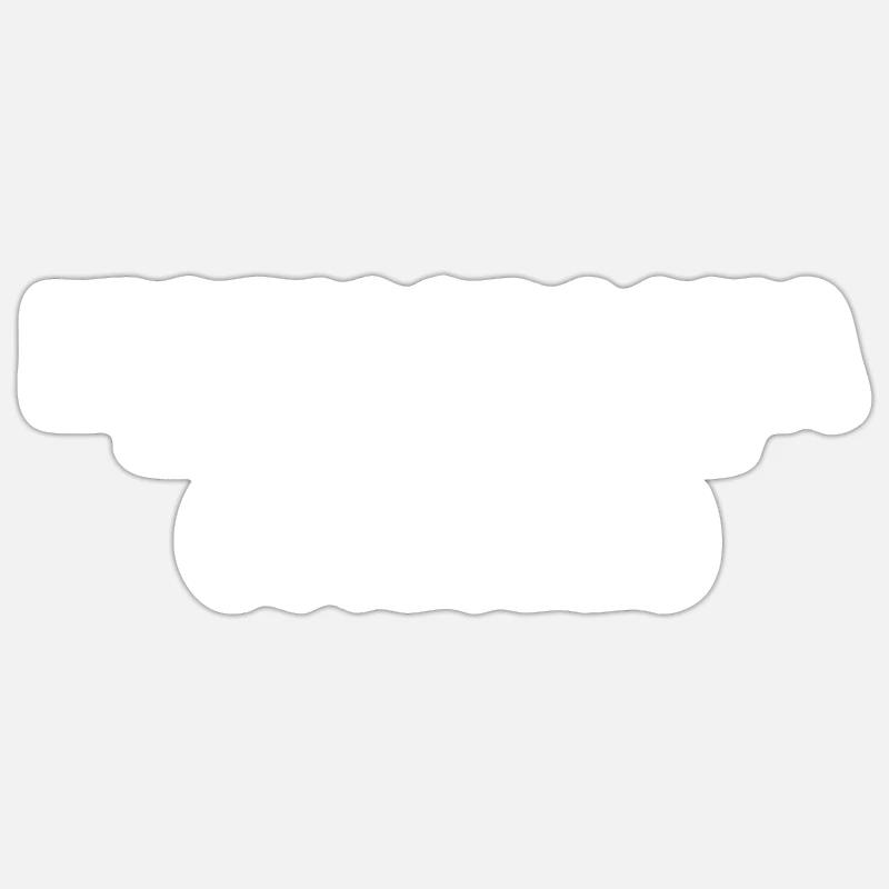 Hisingbacka - Sticker taille S (10 x 10 cm) - blanc mat
