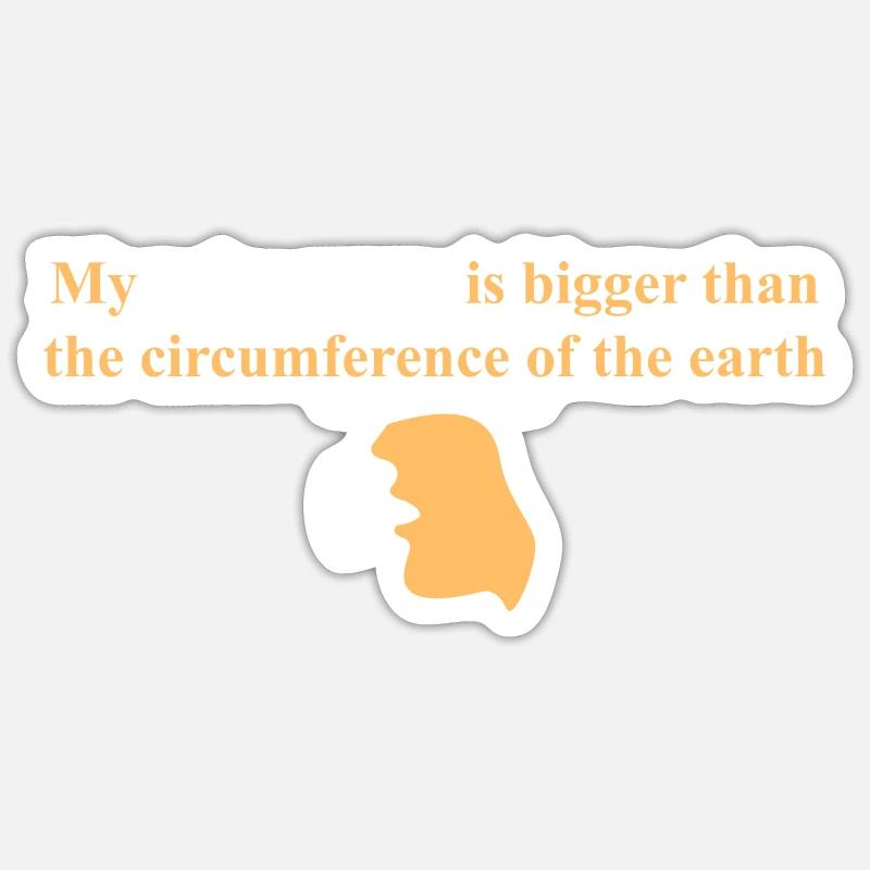 My vocal range! Sticker size S (10 x 10 cm)