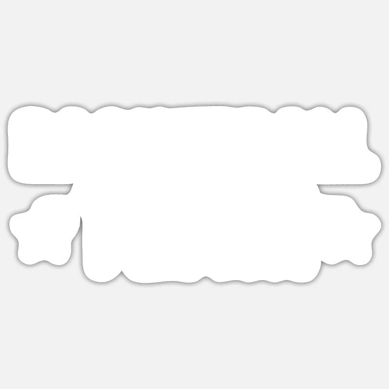 Équipe de basket-ball - Sticker taille S (10 x 10 cm) - blanc mat