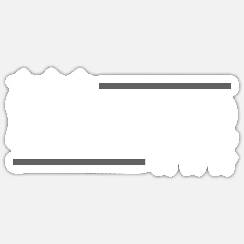 Manager Beruf - Sticker Größe S (10 x 10 cm) - Mattweiß