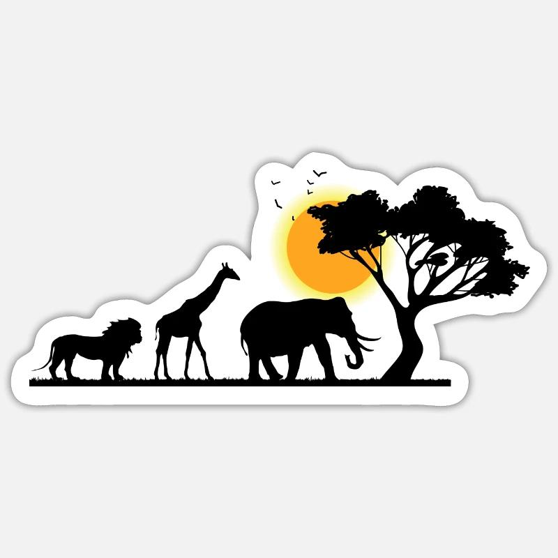 Sticker taille S (10 x 10 cm) - 