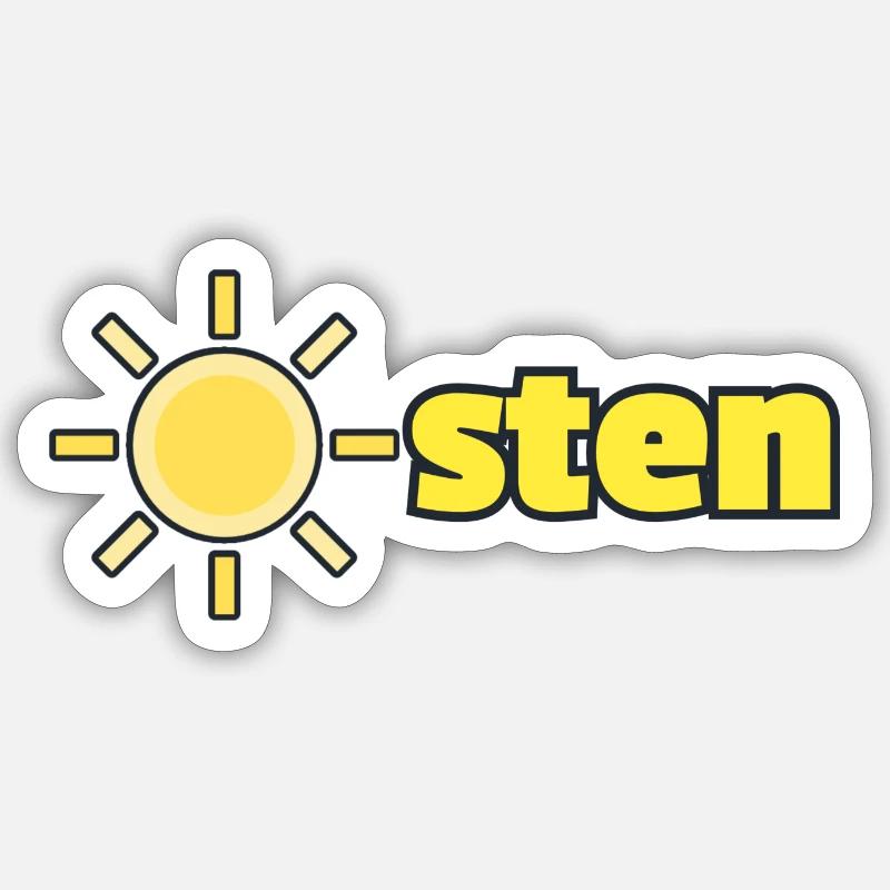 Sticker Größe S (10 x 10 cm) - 