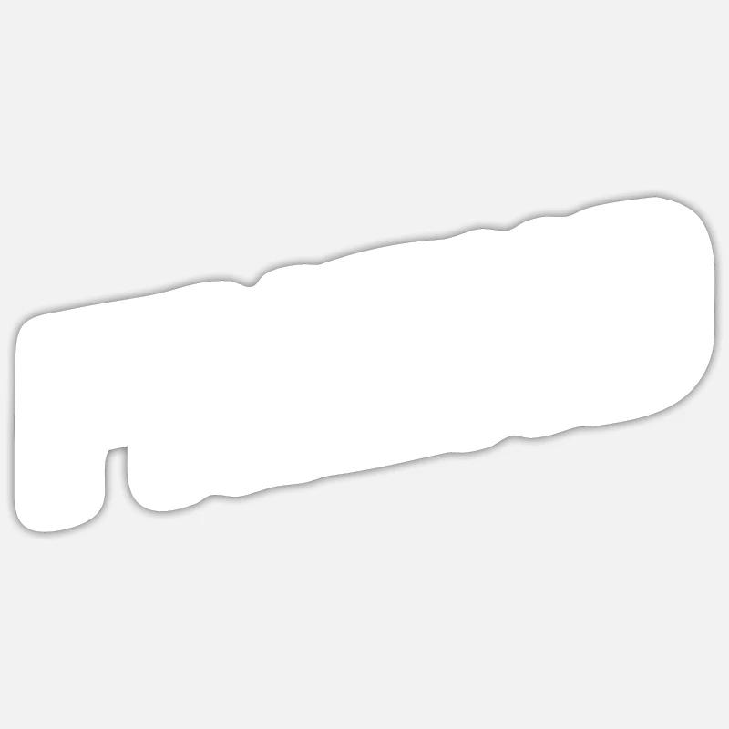 Ami - Sticker taille S (10 x 10 cm) - blanc mat