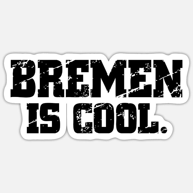 Brême Sticker taille S (10 x 10 cm)