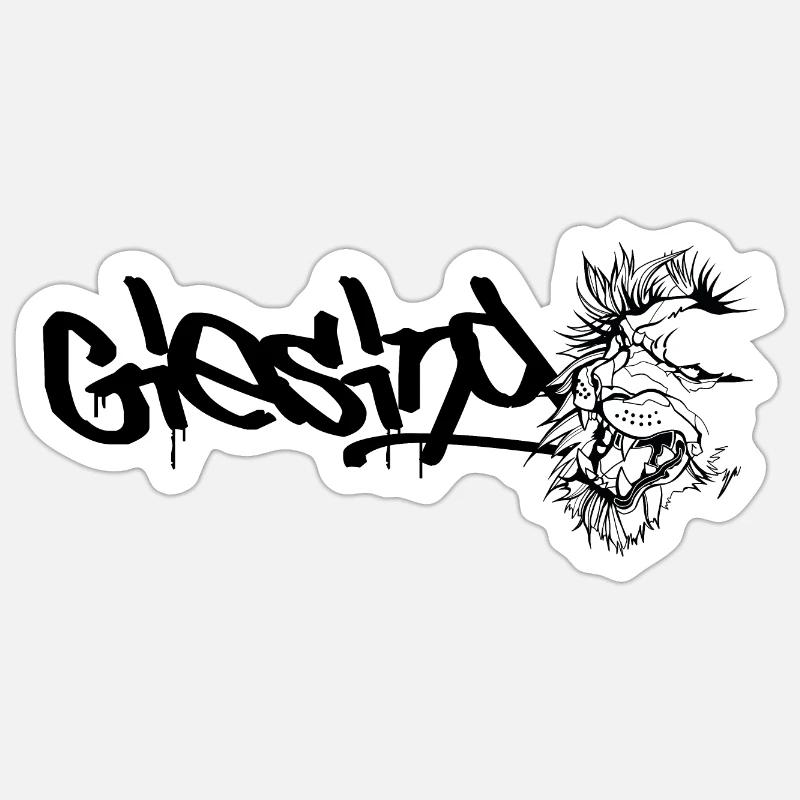 Sticker taille S (10 x 10 cm) - 