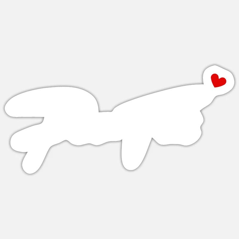 Sticker taille S (10 x 10 cm) - 
