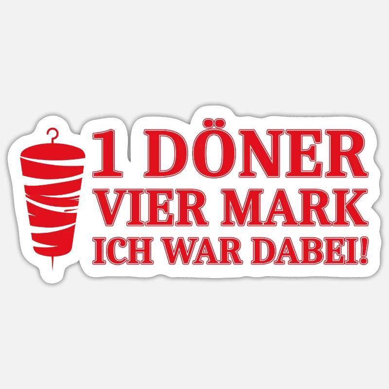Sticker Größe S (10 x 10 cm) - 