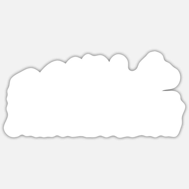 darwheeling - Sticker size S (10 x 10 cm) - white matte