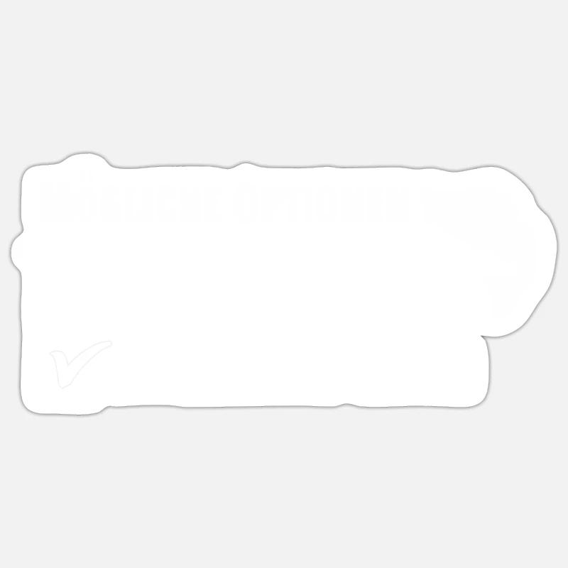 Barsch Ethan - Sticker Größe S (10 x 10 cm) - Mattweiß