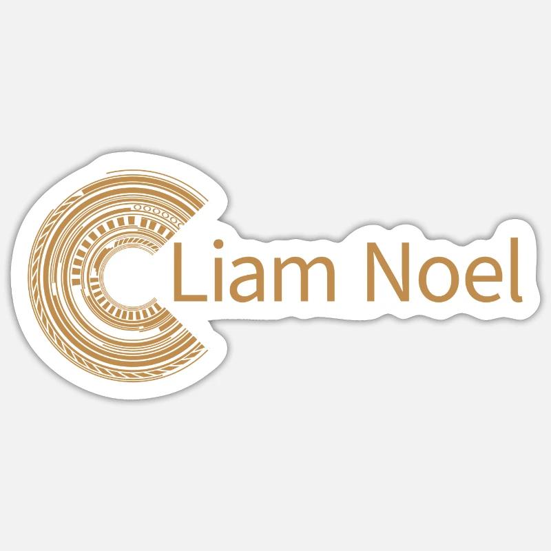 Pour Liam Noel - Sticker taille S (10 x 10 cm) - blanc mat