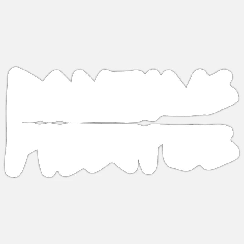 Pontius Pilate - Sticker size S (10 x 10 cm) - white matte