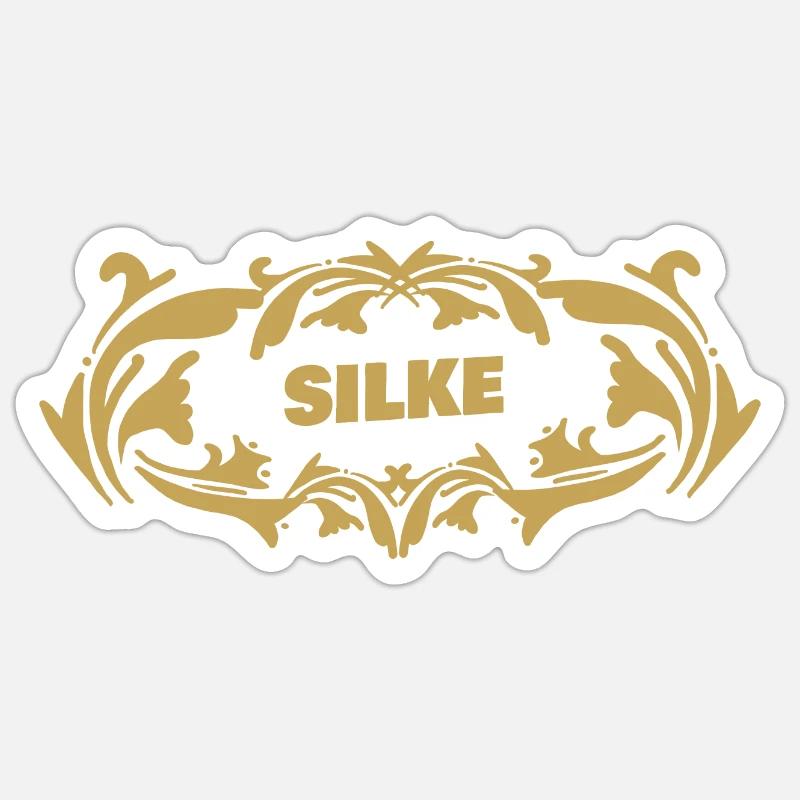 Silke as Silke Sticker size S (10 x 10 cm)