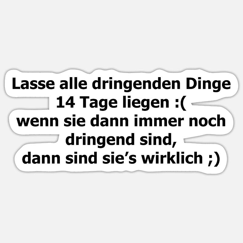 Sticker Größe S (10 x 10 cm) - 